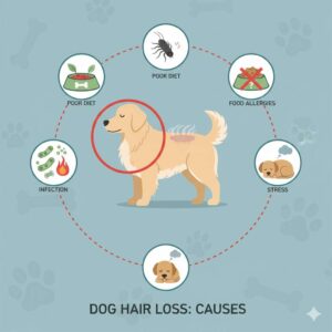 Common Causes of Dog Hair Loss